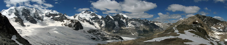 Dal Pizzo Palù al Rif. Diavolezza passando per il Bernina - 29 giugno 08